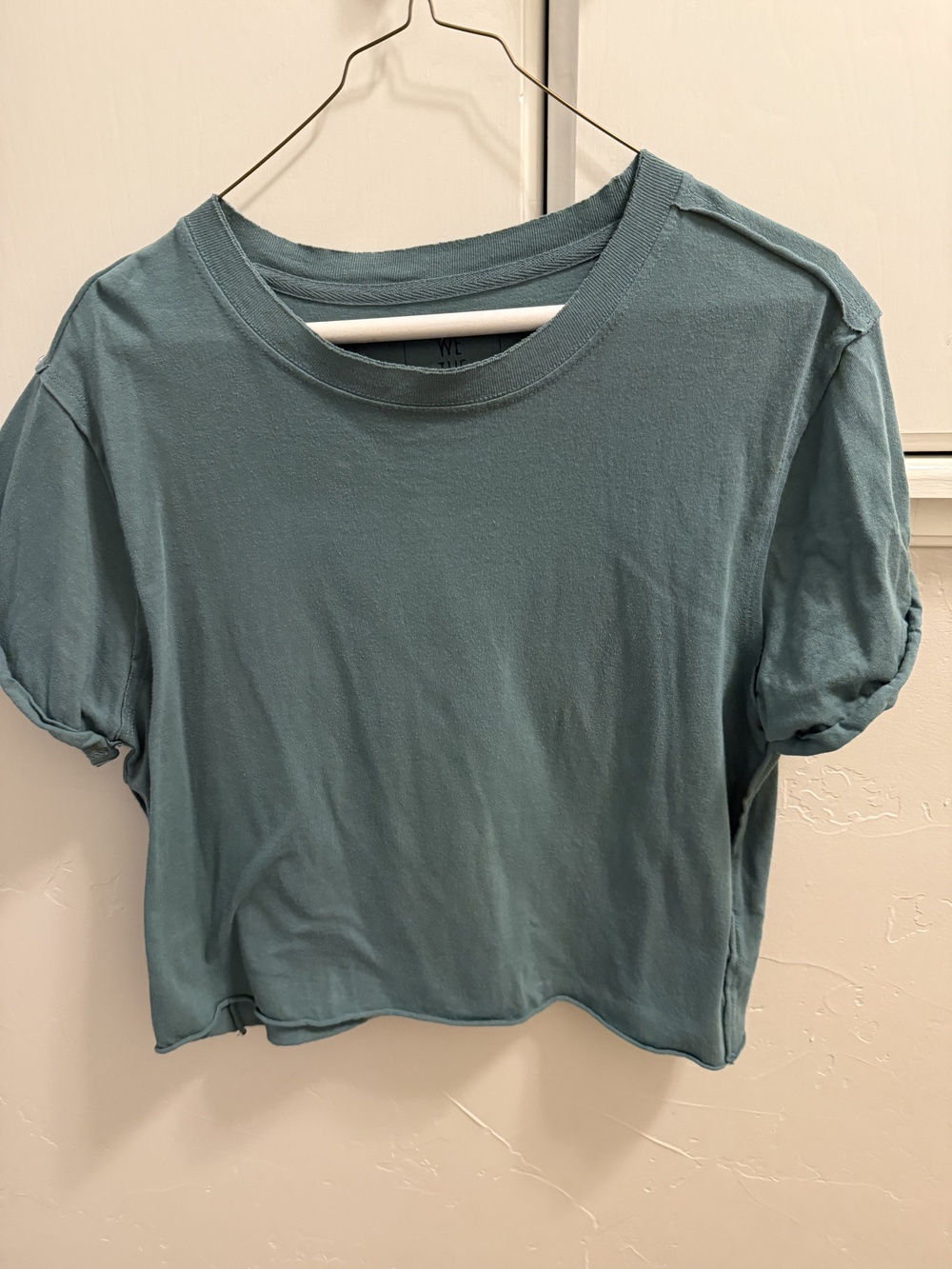 We the Free Perfect Tee in Green - Large  - RETIRED